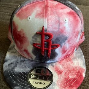 Multi color Houston rockets new era SnapBack hat